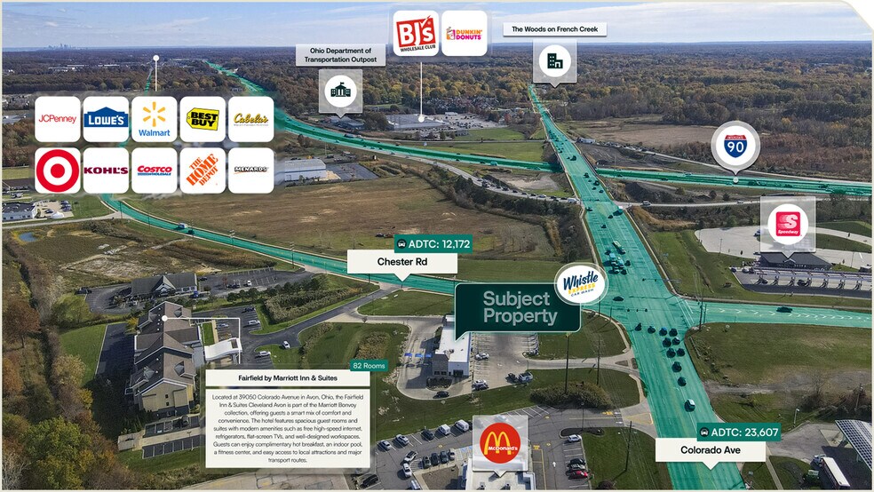 More Photos Of 39060 Colorado Ave, Avon General Retail For Sale