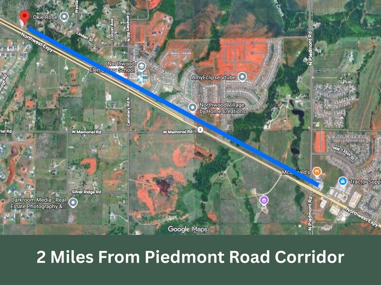 More Photos Of 13433 NW Expressway, Piedmont Flex For Lease