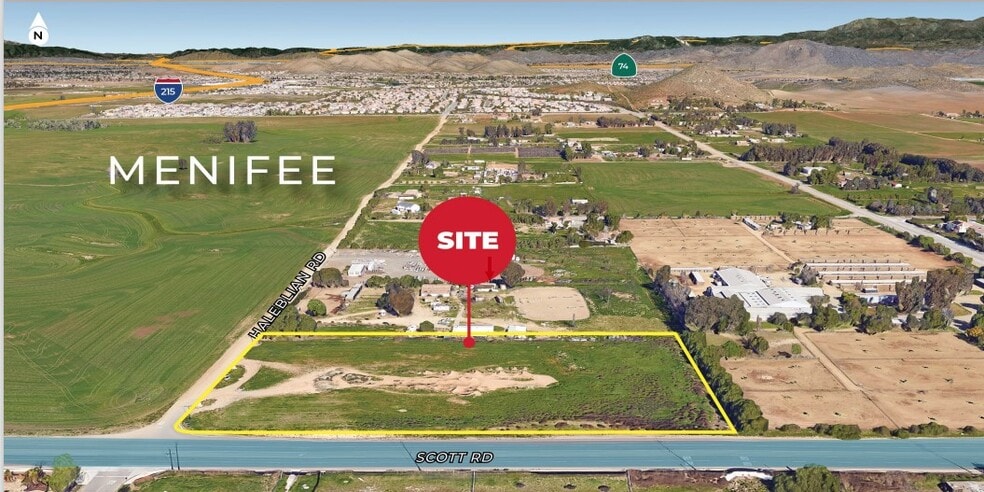 Primary Photo Of Scott Rd, Menifee Land For Sale
