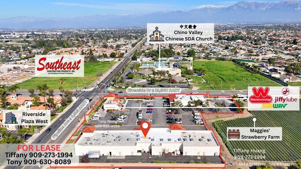 More Photos Of 4117-4141 Riverside Dr, Chino Storefront Retail Office For Lease