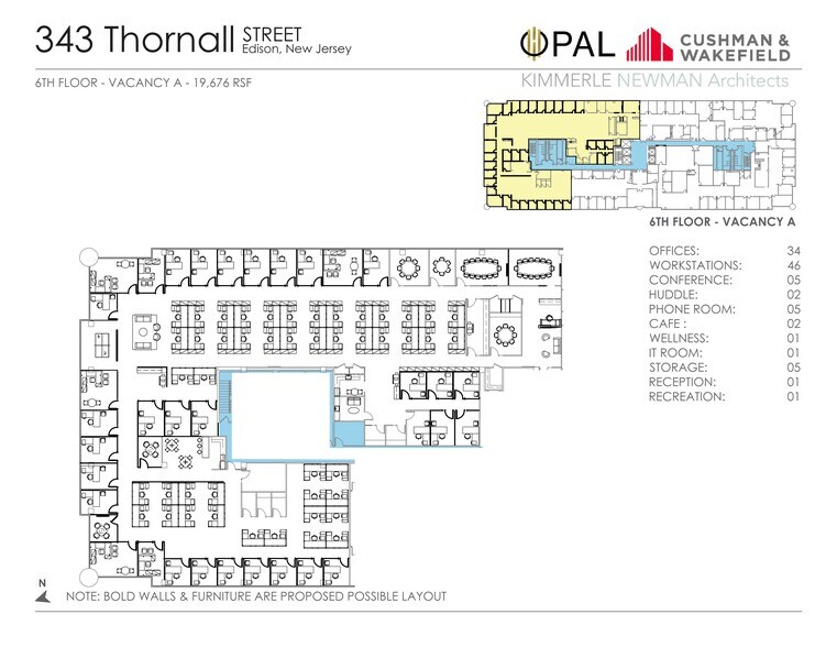 More Photos Of 343 Thornall St, Edison Office For Sale