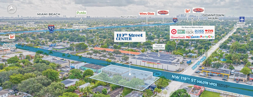 More Photos Of 1057-1067 NW 119th St, Miami Storefront For Sale
