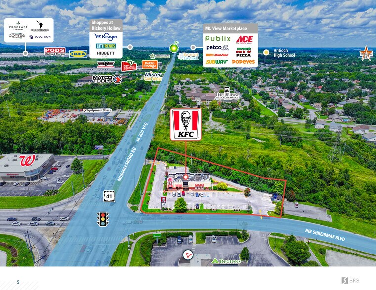 More Photos Of 5001 Murfreesboro Rd, La Vergne Fast Food For Sale