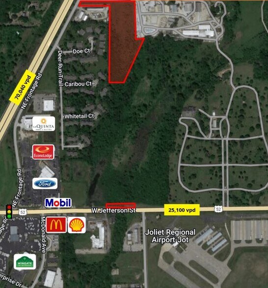 More Photos Of Frontage Rd @ Route 52, Joliet Land For Sale