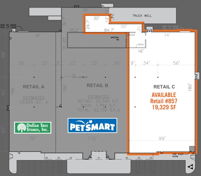 More Photos Of 857 N Val Vista Dr, Gilbert Storefront For Lease