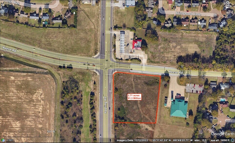 More Photos Of Appling Rd & Reese Rd, Memphis Land For Sale