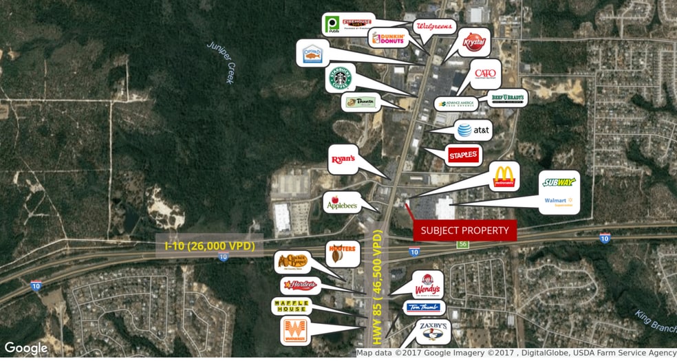 More Photos Of 3301 S Ferdon Blvd, Crestview Storefront Retail Office For Lease