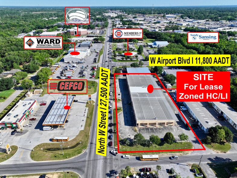 Primary Photo Of 5800 N W St, Pensacola Unknown For Lease