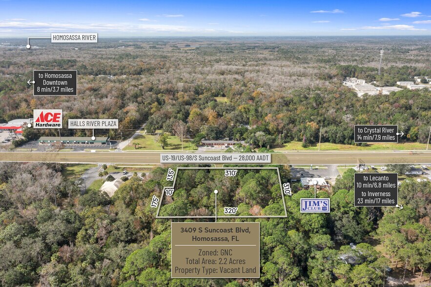 More Photos Of 3409 Suncoast blvd, Homosassa Land For Sale