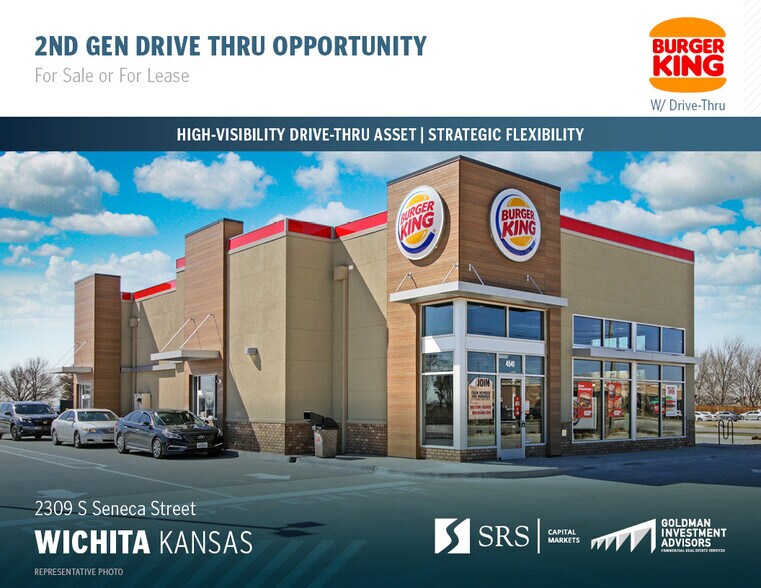 Primary Photo Of 2309 S Seneca St, Wichita Fast Food For Sale