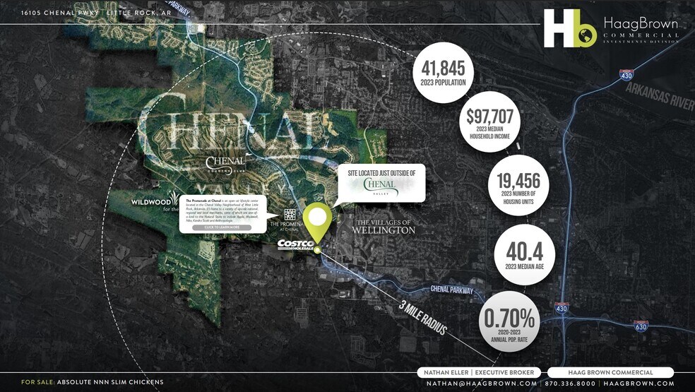 More Photos Of 16105 Chenal Pkwy, Little Rock Fast Food For Sale
