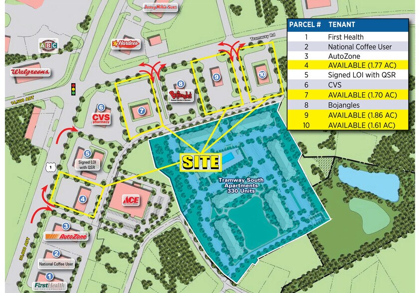 Primary Photo Of 00 Tramway Rd & Hwy 1, Sanford Land For Lease