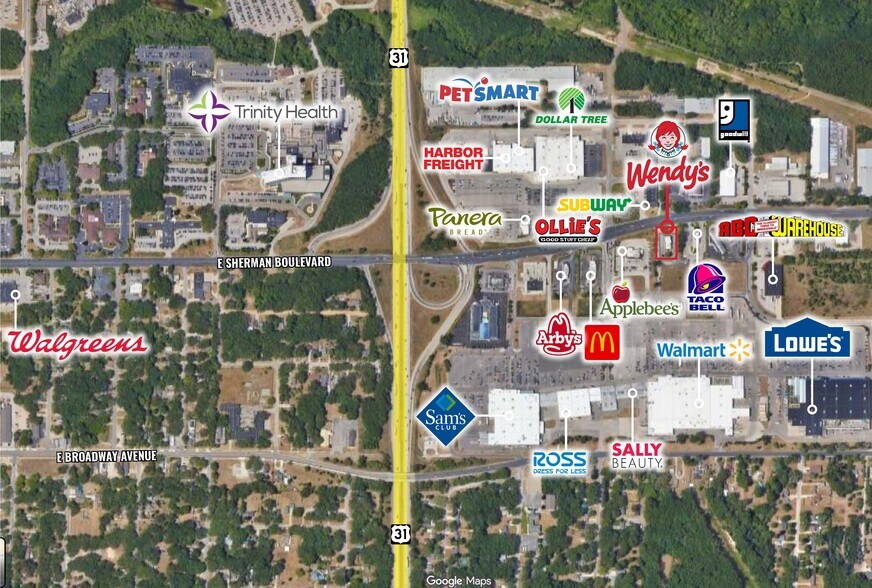 More Photos Of 1865 E Sherman Blvd, Muskegon Fast Food For Sale
