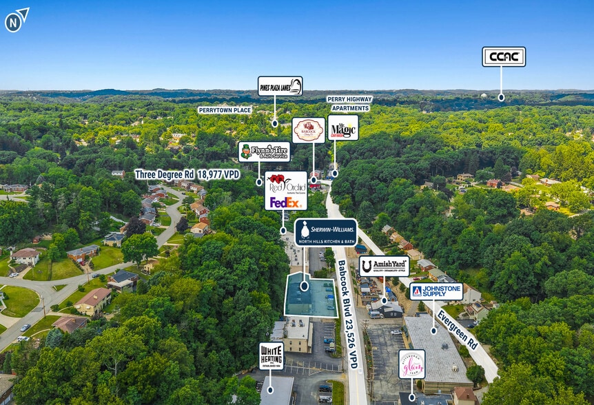 More Photos Of 3479 Babcock Blvd, Pittsburgh Storefront For Sale