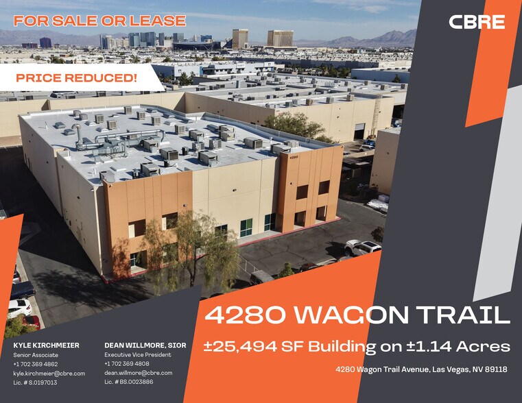 Primary Photo Of 4280 Wagon Trail Ave, Las Vegas Warehouse For Lease