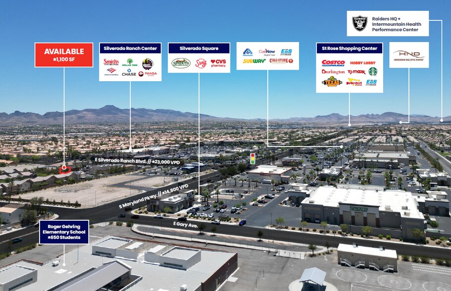 More Photos Of 1310 E Silverado Ranch Blvd, Las Vegas Storefront For Lease