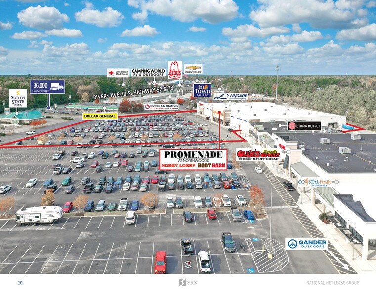 Primary Photo Of 7800 Rivers Ave, North Charleston Freestanding For Sale