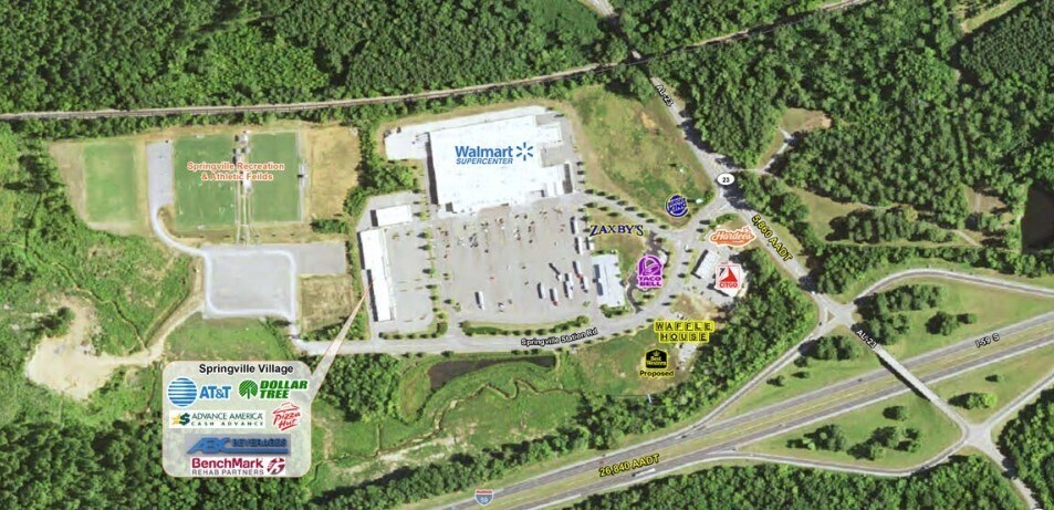 More Photos Of 300 Springville Station Blvd, Springville Freestanding For Lease