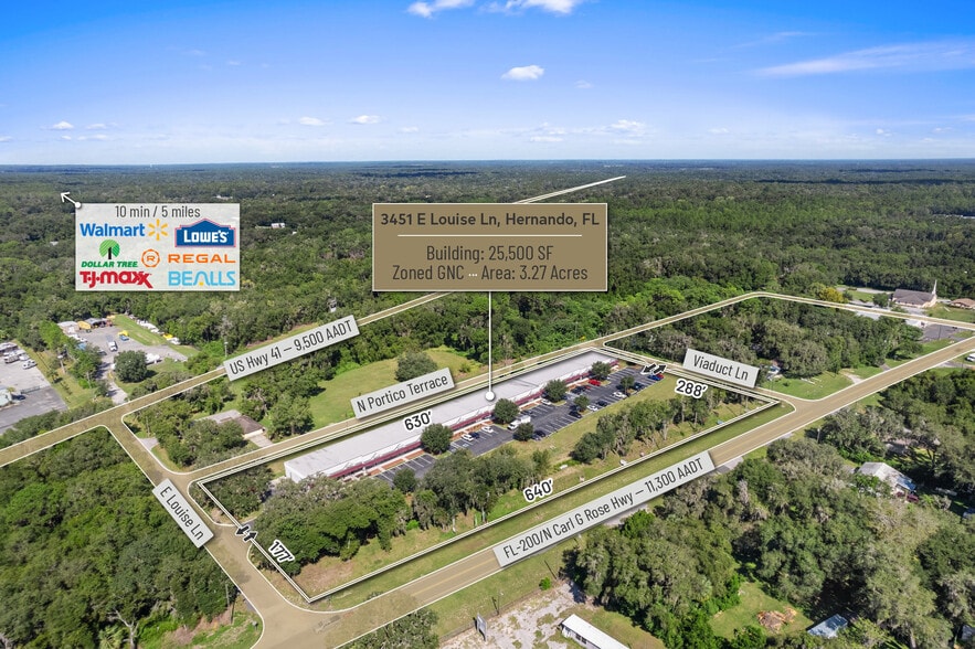 More Photos Of 3451 E Louise Ln, Hernando General Retail For Sale