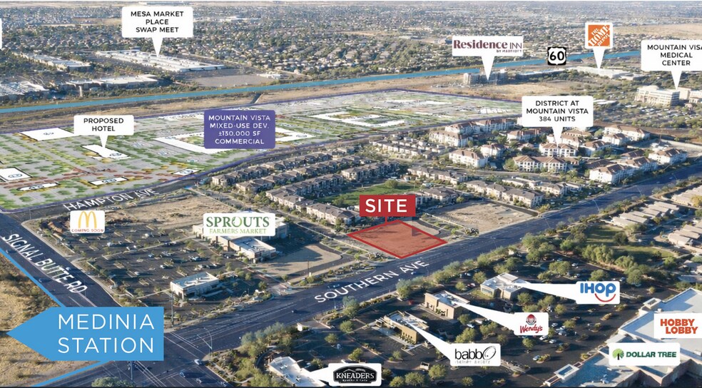 More Photos Of 10663 Southern ave, Mesa Land For Lease