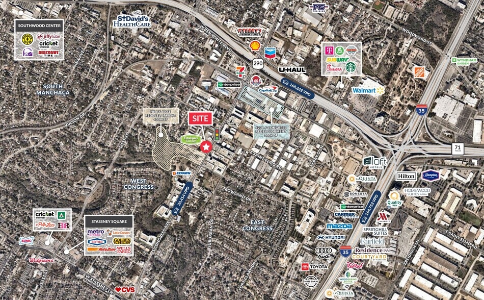 Primary Photo Of 4500 S Congress Ave, Austin Land For Lease