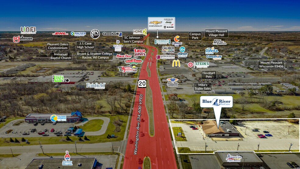 More Photos Of 6300 Washington Ave, Racine Veterinarian Kennel For Sale