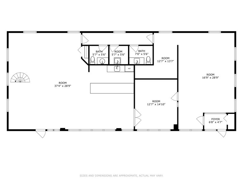 More Photos Of 1000 S Hamilton St, Lockport Loft Creative Space For Sale