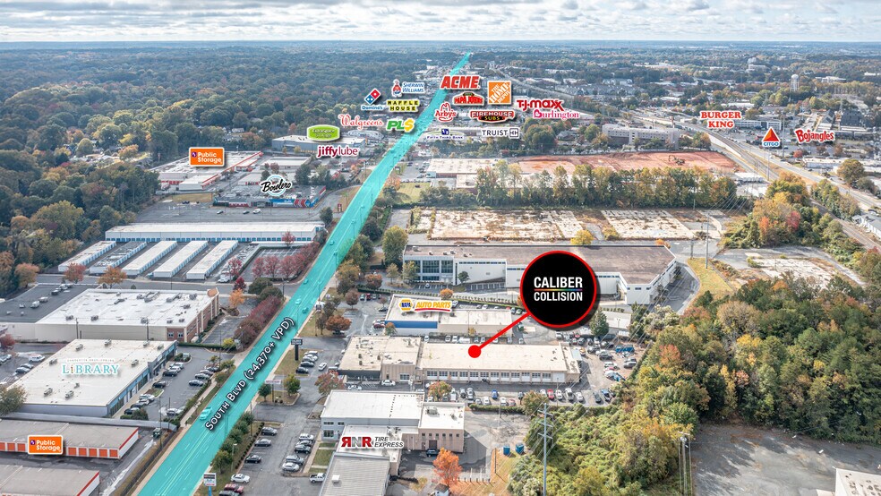 More Photos Of 4438 South Blvd, Charlotte Auto Repair For Sale