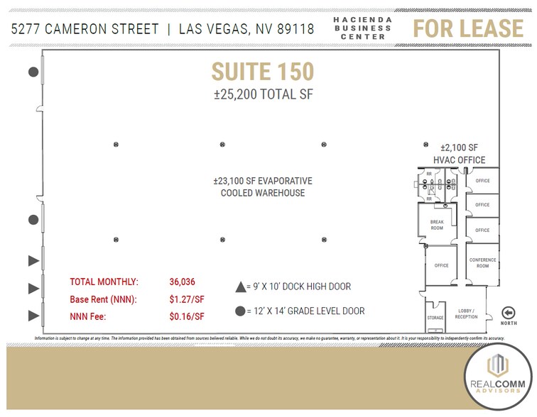 More Photos Of 5277 Cameron St, Las Vegas Warehouse For Lease