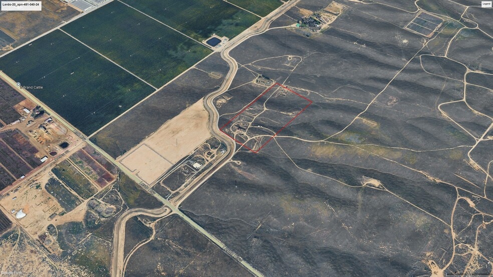 Primary Photo Of 20 Acres in Kern County Rd, Bakersfield Land For Sale