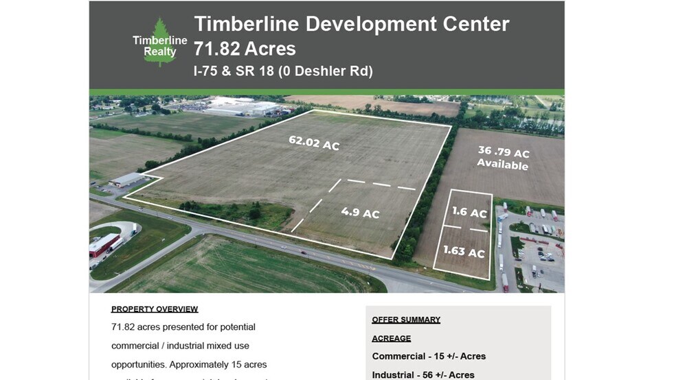 More Photos Of Deshler Rd, North Baltimore Land For Sale