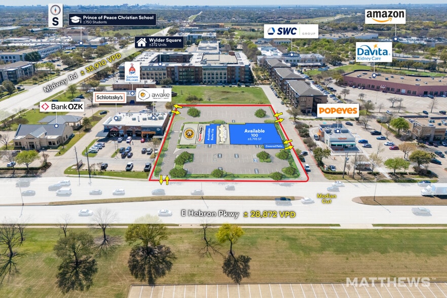 More Photos Of 3320 E Hebron Pky, Carrollton Storefront Retail Office For Lease