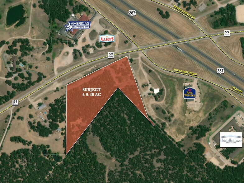 Primary Photo Of 1215 Highway 59 S, Bowie Land For Sale