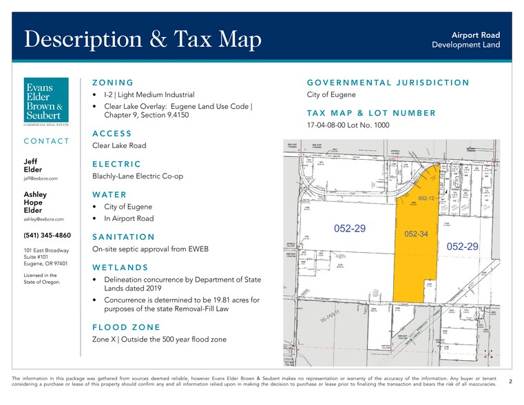 More Photos Of Airport Road & Old Airport Road, Eugene Land For Sale