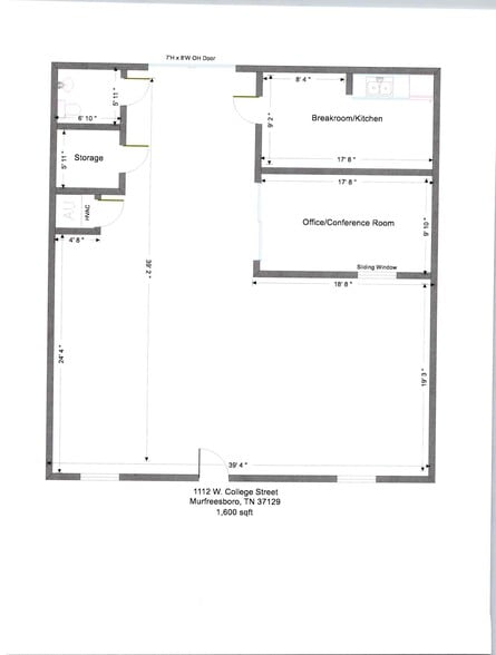 More Photos Of 1112 W College St, Murfreesboro Loft Creative Space For Lease