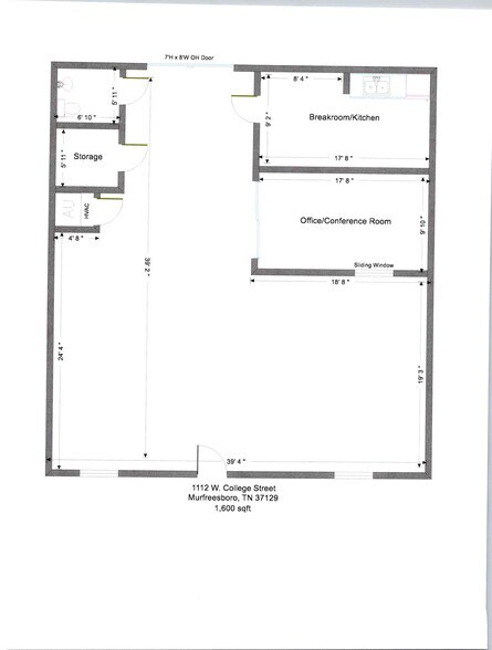 More Photos Of 1112 W College St, Murfreesboro Loft Creative Space For Lease