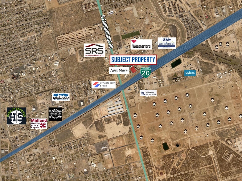 More Photos Of 2415 E Highway 80, Midland Warehouse For Lease