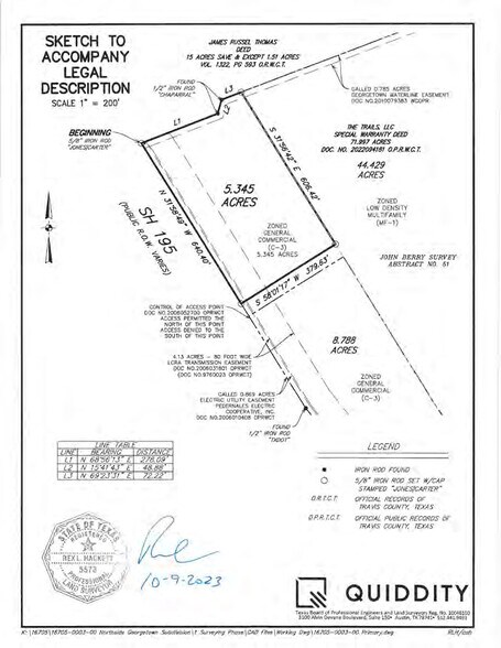 More Photos Of Intersection of I-35, 195, and 130, Georgetown Land For Sale