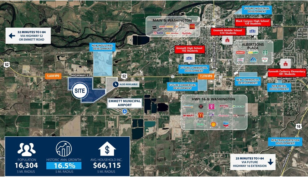 More Photos Of 2719 Highway 52, Emmett Land For Sale