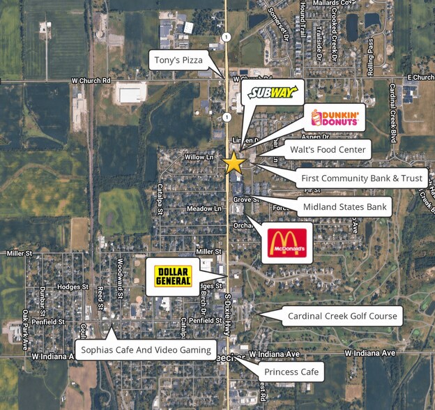 More Photos Of 983-997 Dixie Hwy, Beecher General Retail For Lease