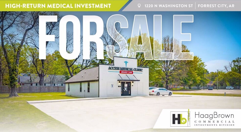 Primary Photo Of 1220 N Washington St, Forrest City Medical For Sale