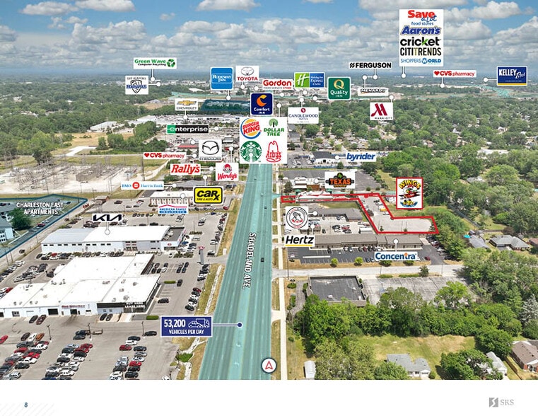 More Photos Of 1399 N Shadeland Ave, Indianapolis Freestanding For Lease