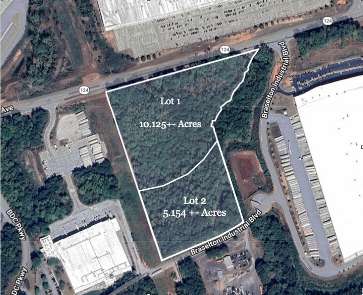 Primary Photo Of 453 Braselton Industrial Boulevard, Braselton Land For Sale