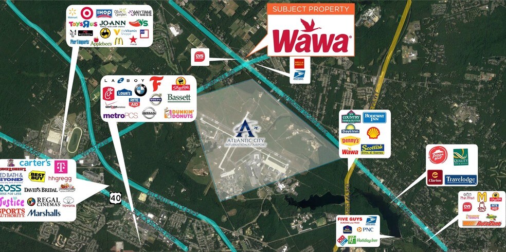 More Photos Of 275 W White Horse Pike, Egg Harbor City Service Station For Sale