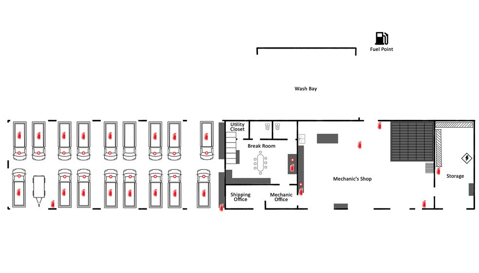 More Photos Of 311 Transpoint dr, Dupo Industrial For Lease