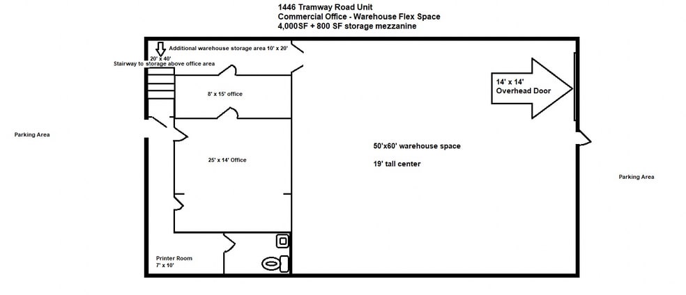 More Photos Of 1446 Tramway Rd, Sanford Flex For Lease