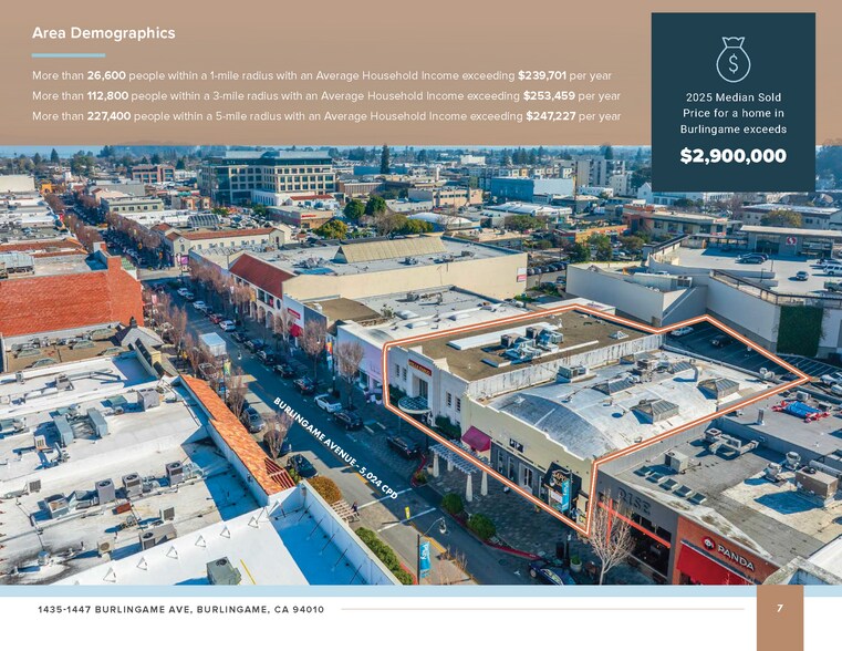 More Photos Of 1435-1447 Burlingame Avenue, Burlingame General Retail For Sale
