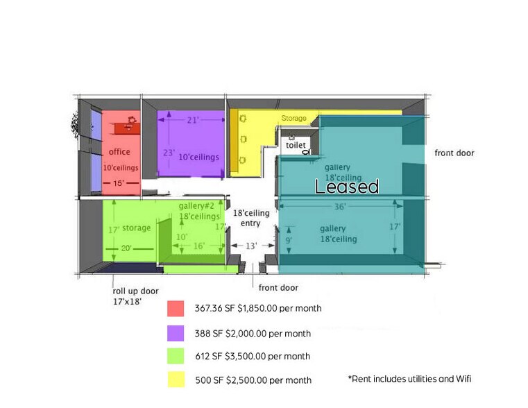 More Photos Of 2656 S La Cienega Blvd, Los Angeles Showroom For Lease