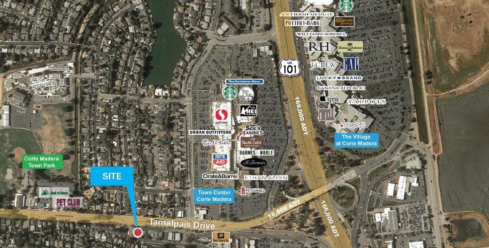 More Photos Of 601 Tamalpais Dr, Corte Madera Freestanding For Sale