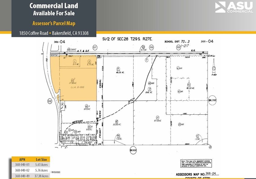 More Photos Of 1614 Coffee Rd, Bakersfield Land For Sale